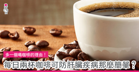 多一個喝咖啡的理由！ 每日兩杯咖啡可防肝臟疾病那麼簡單？